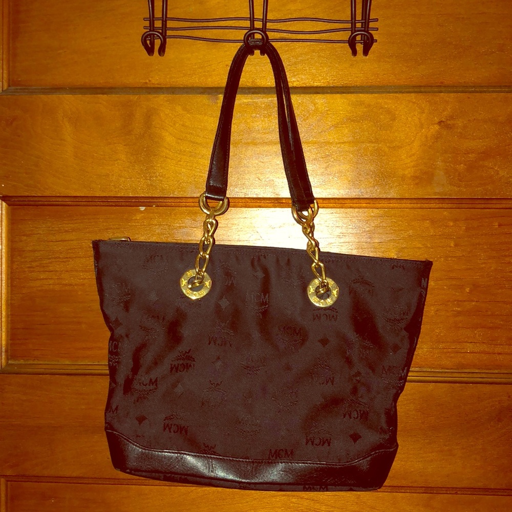 MCM mini tote